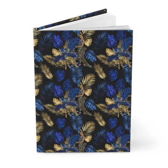 Blue Safari Hardcover Journal