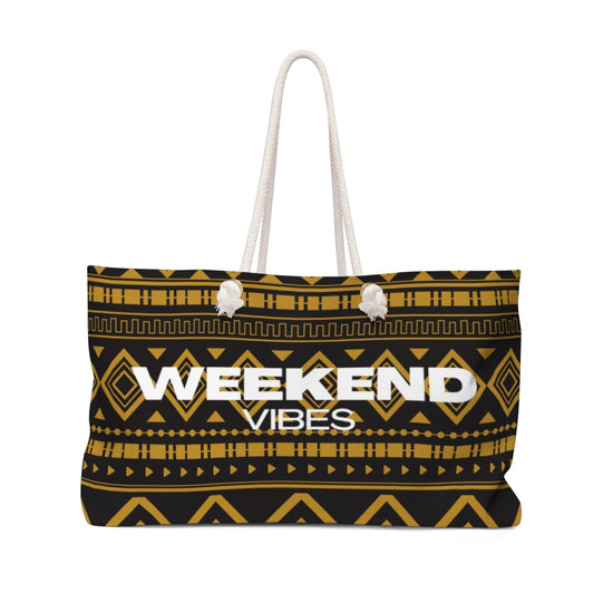 African Print Weekender Bag