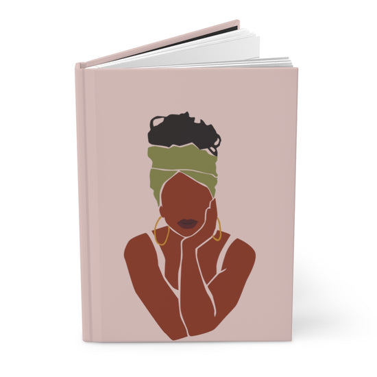 Melanin Girl Hardcover Journal