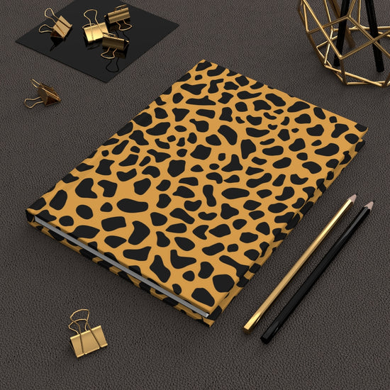 Leopard Hardcover Journal