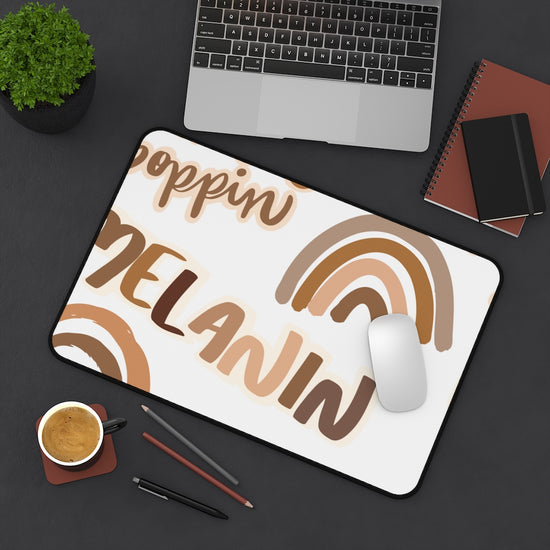 Melanin Poppin Desk Mat