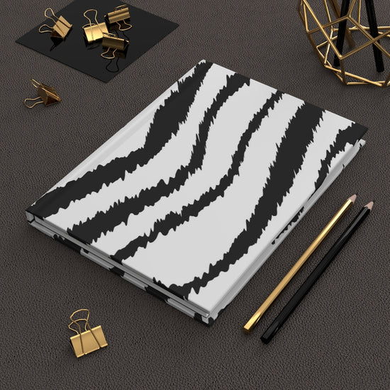 Zebra Hardcover Journal