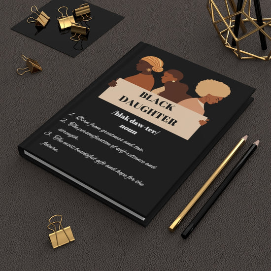 Black Daughter Hardcover Journal