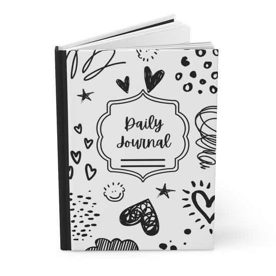 Doodle Cover Hardcover Journal