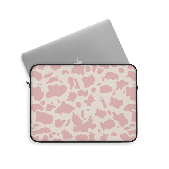 Pink Print Laptop Sleeve