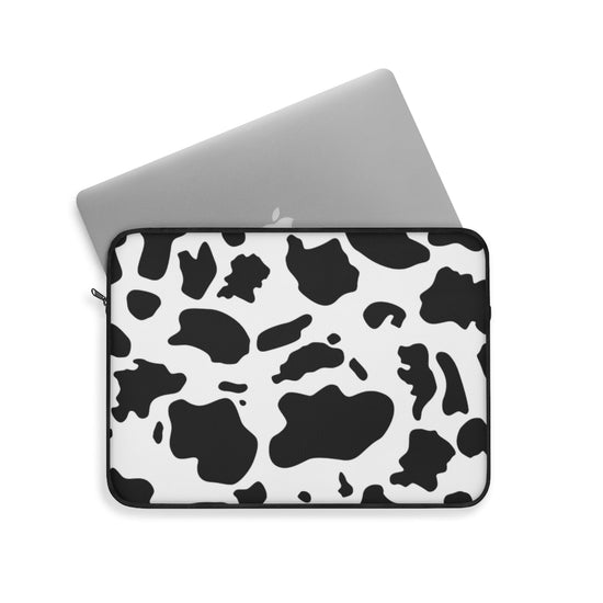 Cow Print Laptop Sleeve