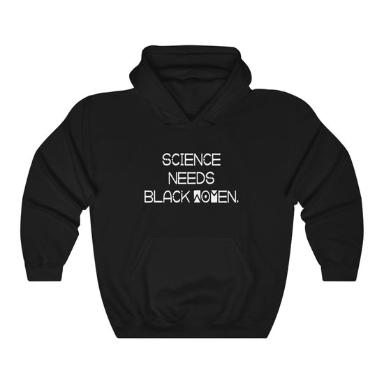 Science Needs Black Women Heavy Blend Hoodie