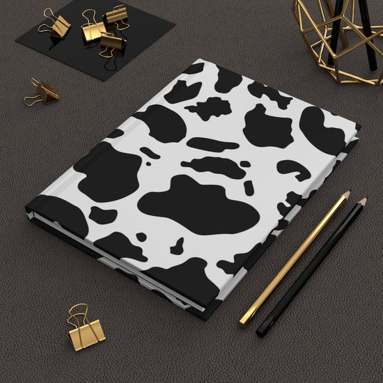 Cow Print Hardcover Journal