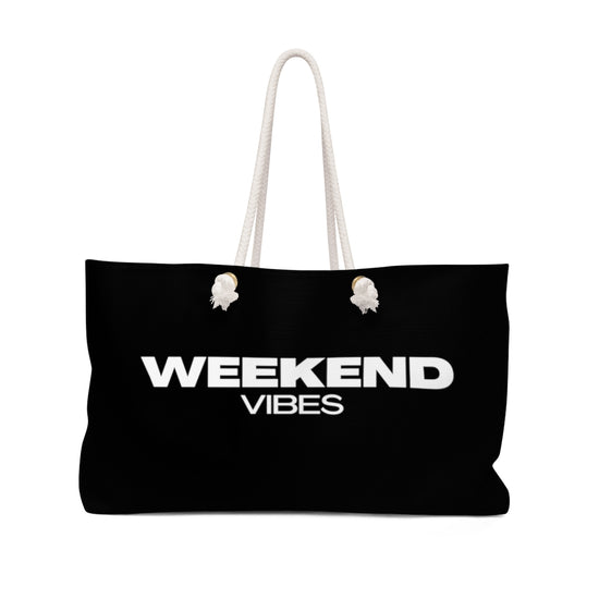 Black Weekender Bag