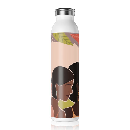 Beautiful Faces Slim Water Bottle