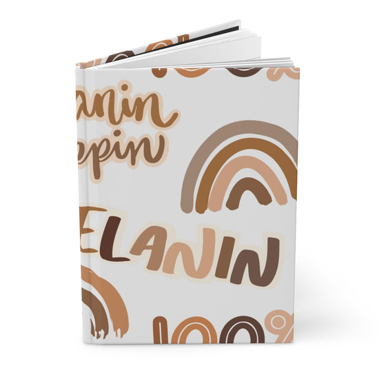 Melanin Poppin Hardcover Journal