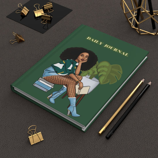 Brownskin Girl Hardcover Journal